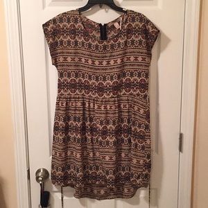 Aztec print tunic